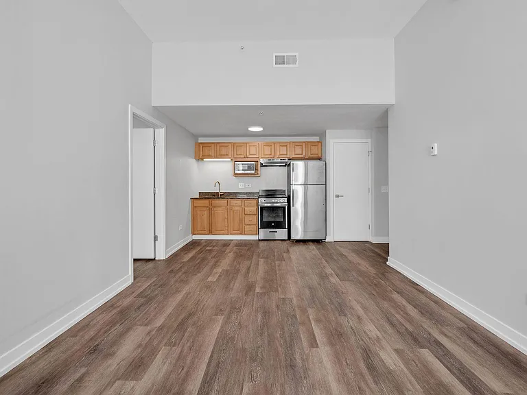 Remodeled open concept living/dining/kitchen area