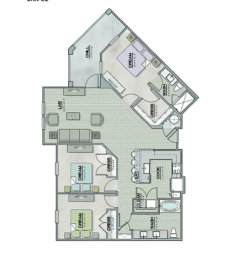 Floor plan C1