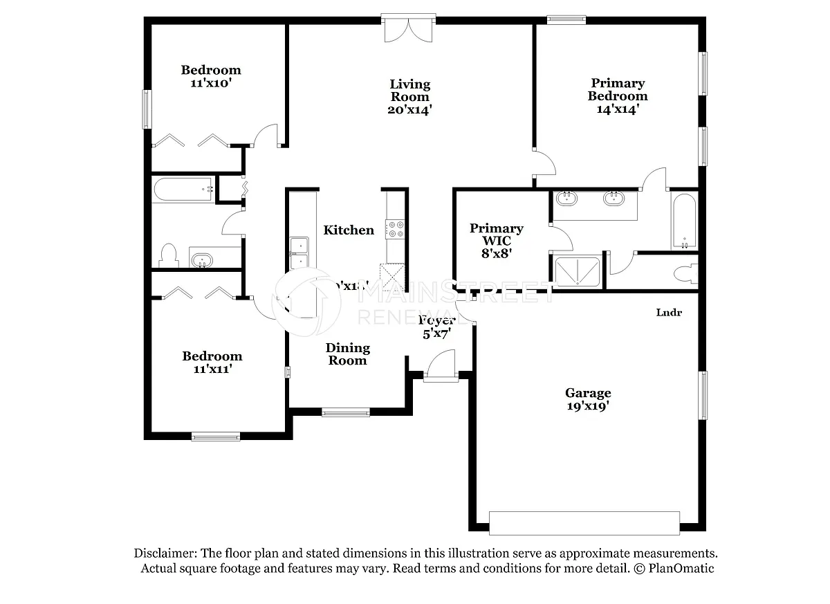 Floor Plan - 1383 Eppinger Dr