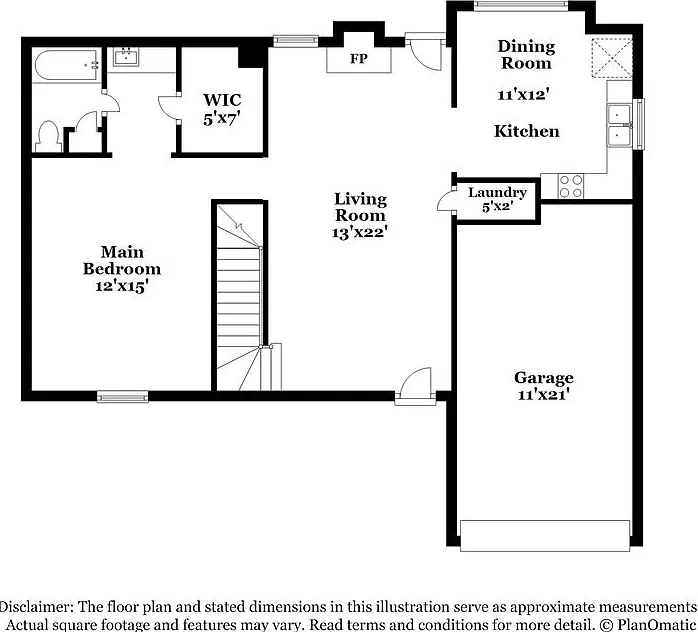 3 bed, 2.0 bath, 1278 sqft, $2,170 — Photo 2