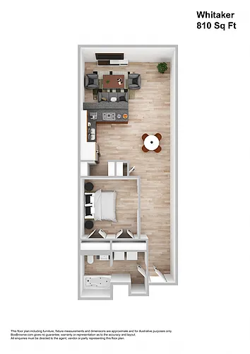 Floor plan Whitaker