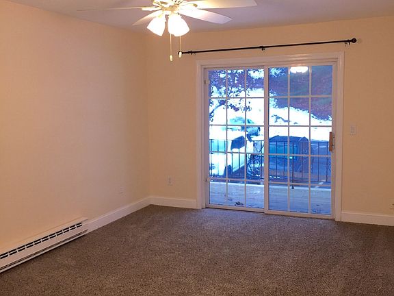 Bedroom with a walk out balcony