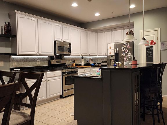 Recently painted Kitchen Cabinets and backsplash (2021)