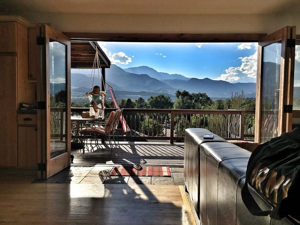 backyard view from kitchen/living room