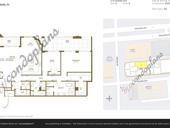 4th image of 275 Giralda Ave Unit 6C