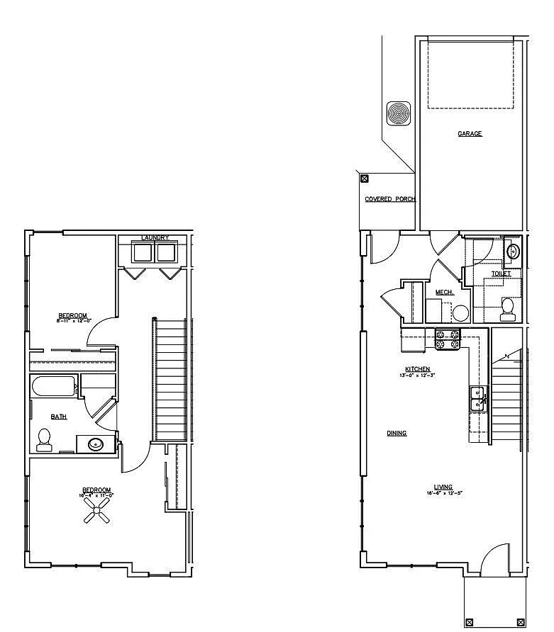 Floor plan 2X15