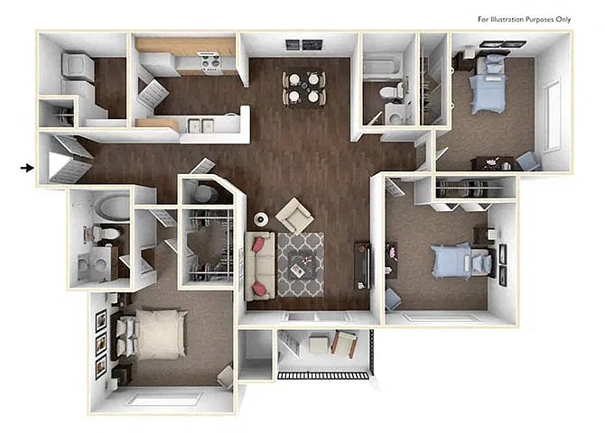 Floor plan Calumet