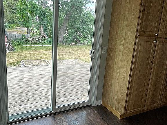 Sliding Glass Door To Deck 
