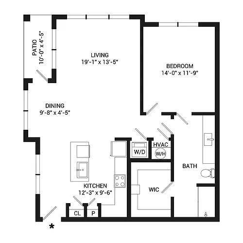 Floor plan Debut