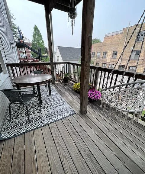 Back deck