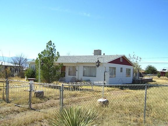 On one-half fenced acres.
