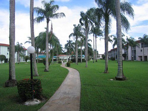 Courtyard View from Balcony