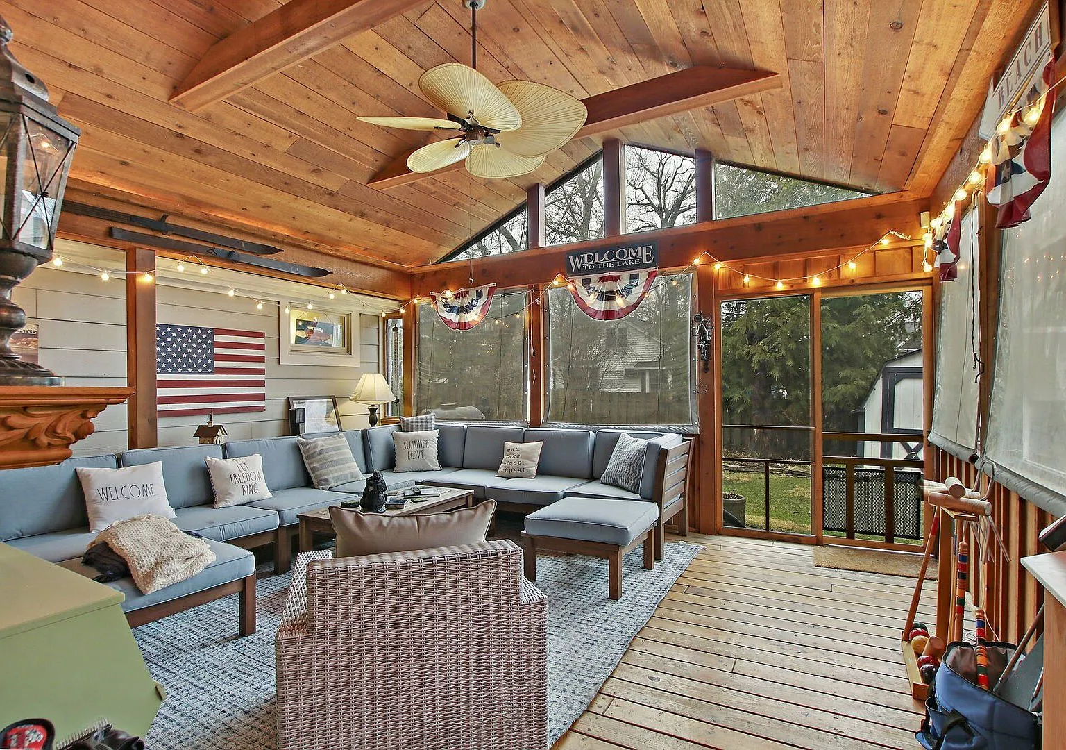 Lake Geneva Retreat w/ Pier Access & Fire Pit Available for Monthly & Mid-Term Rentals — Photo 3