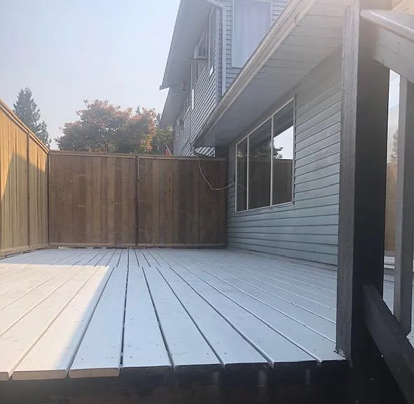 Back patio
