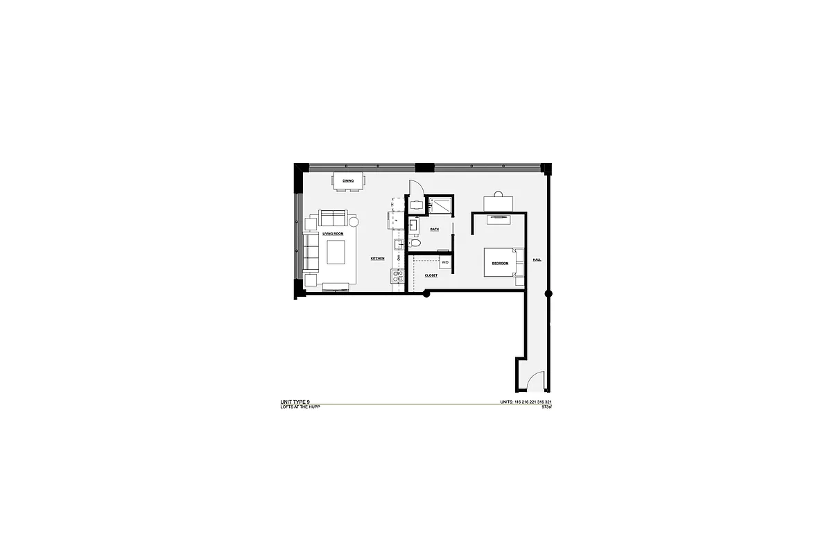 Floor plan Camero