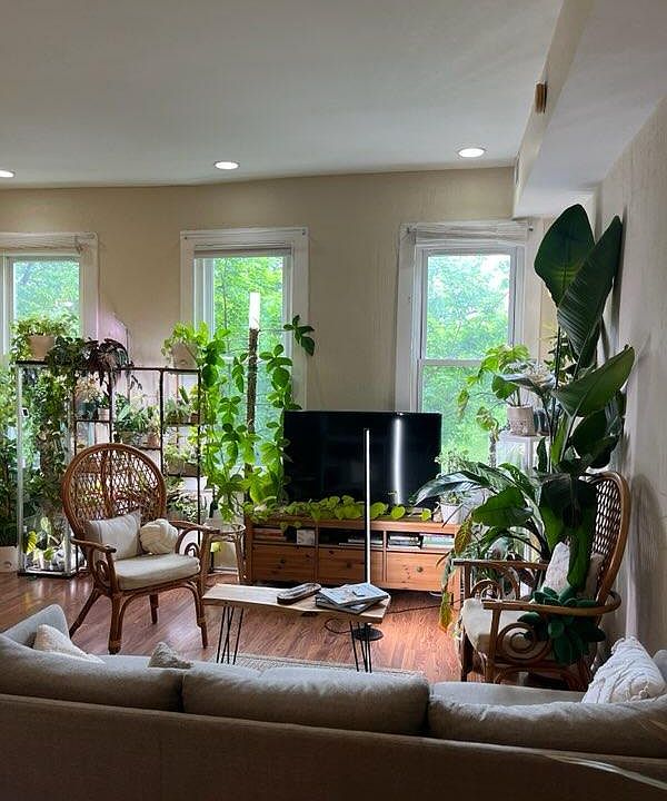 Living room from door (kitchen to left)