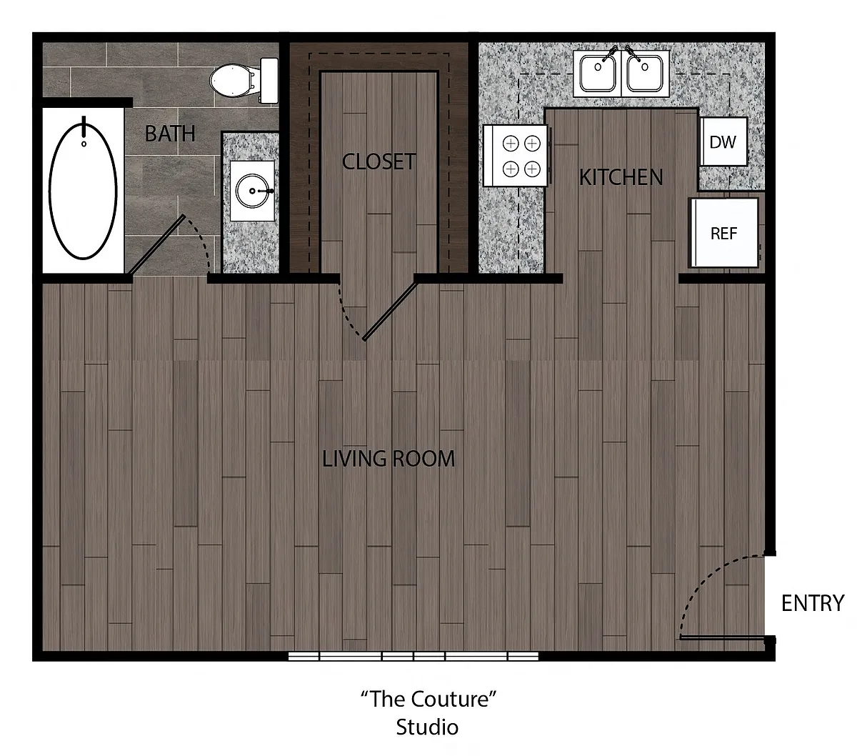 Floor plan The Couture