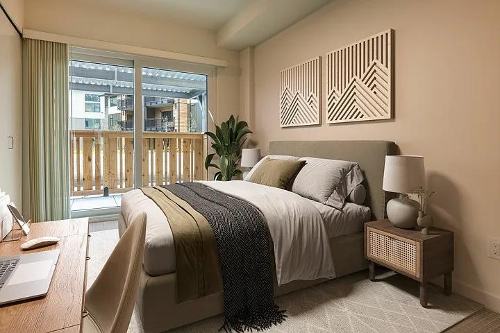 Bedroom with WFH