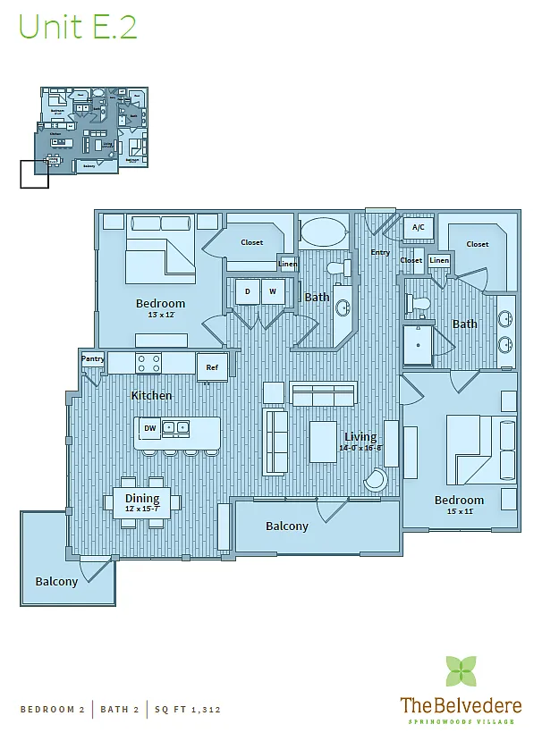 Floor plan E2