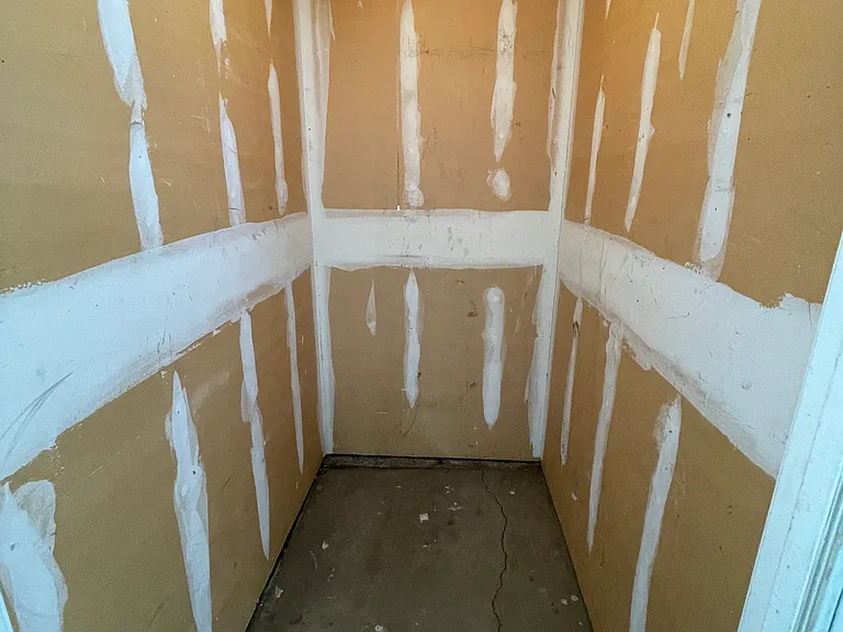 Dedicated & locked storage closet in covered parking area great for bikes, winter tires, camping gear, etc.