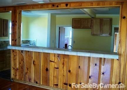 Living Area Looking toward Kitchen