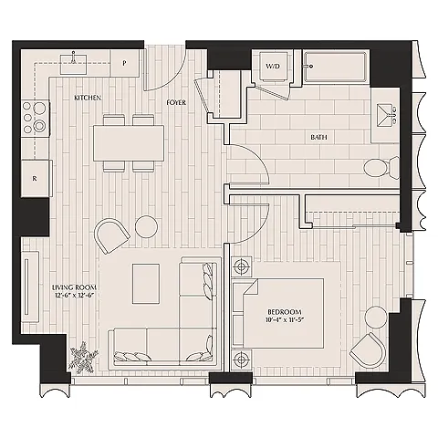 Floor plan A4