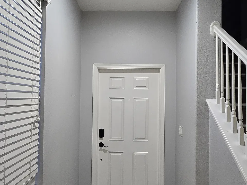 Hallway and front door