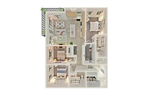 Floor plan C1