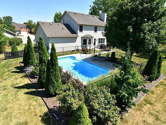 Pool is fenced separately from the rest of the yard, making it safe for kids and pets!