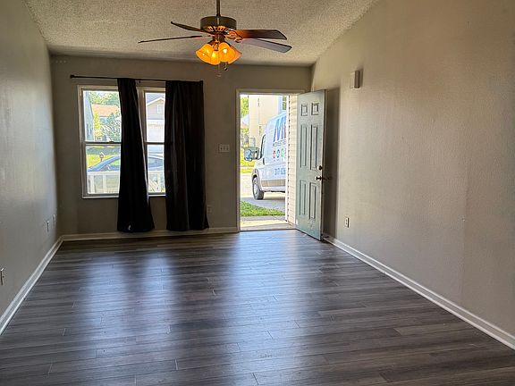 Large windows let in plenty of light