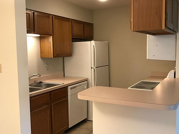 Freshly painted kitchen
