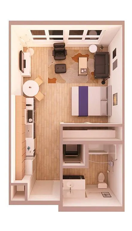 Floor plan Midtown