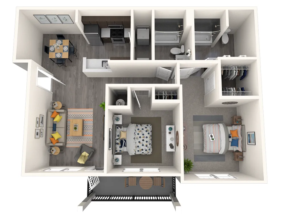 Floor plan B1