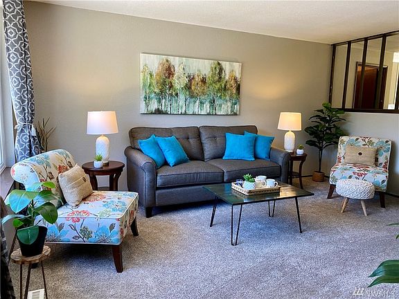 Large front living room. All new interior paint.