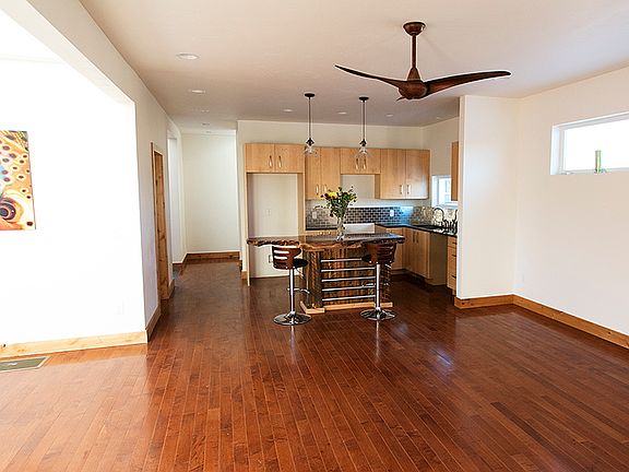 OV of kitchen living area
