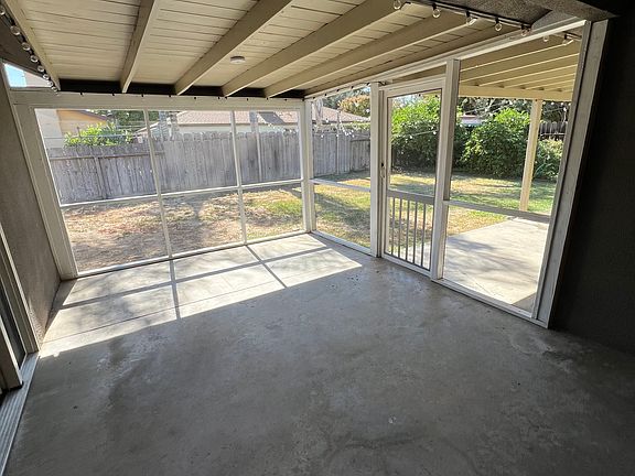 Screened patio