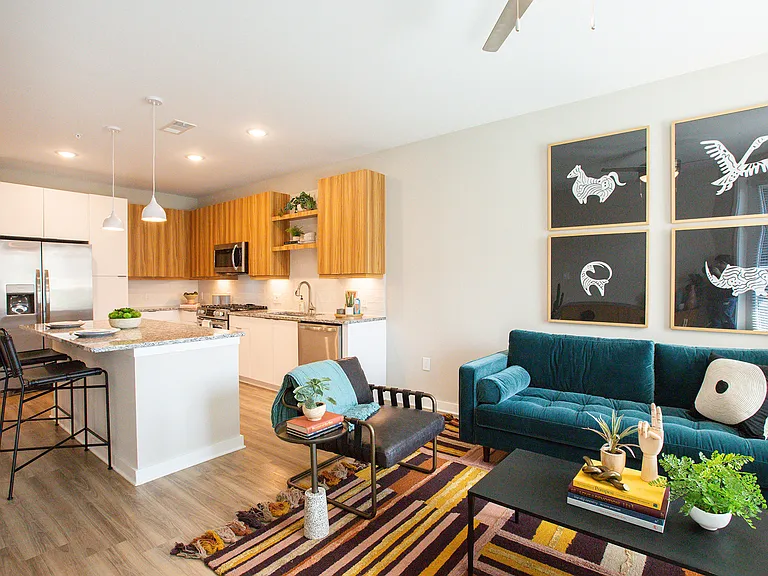 Model Living Area