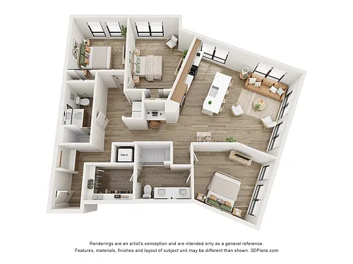 Floor plan C3 Type A
