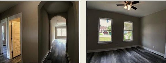 walk way and 3rd bedroom