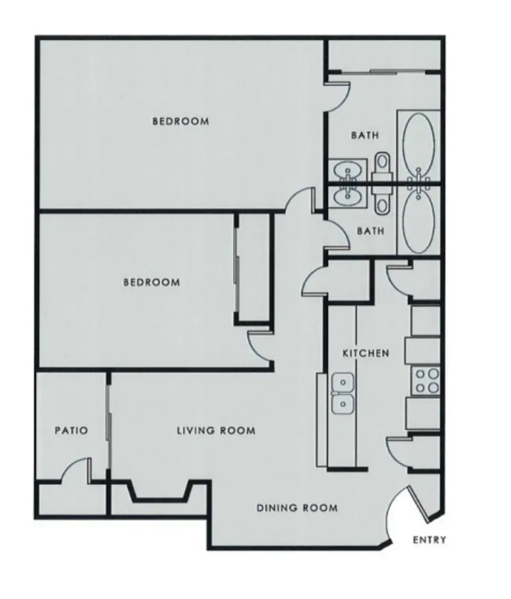 Floor plan THE MARSEILLES