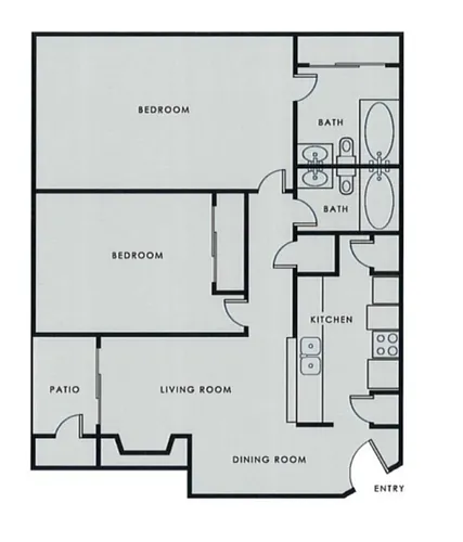 Floor plan THE MARSEILLES