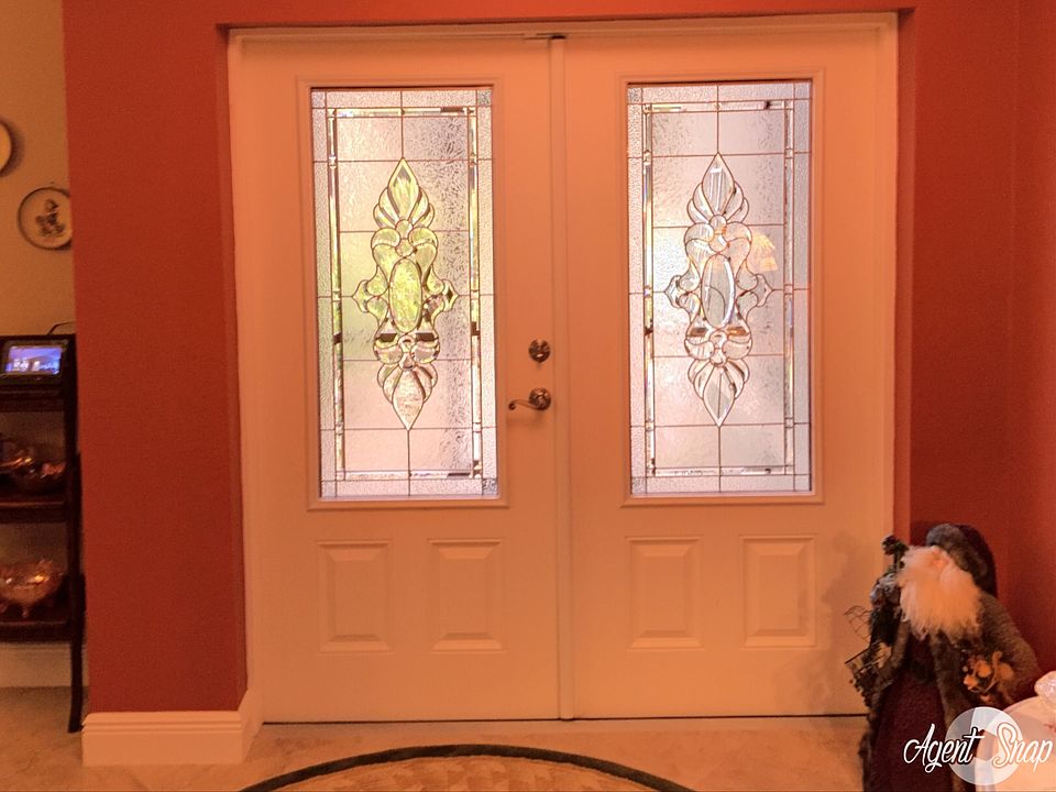 Double Etched Entry Door