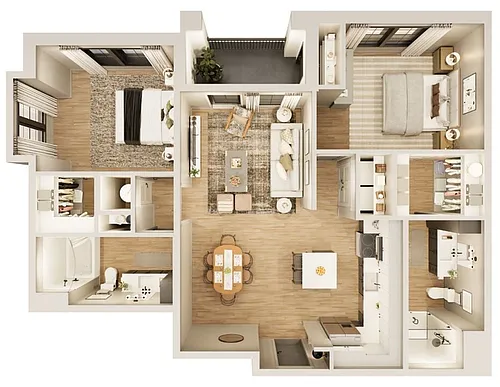 Floor plan B2