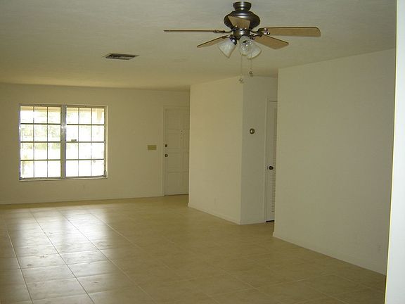 Living and Dining room -Porcelain tile throughout