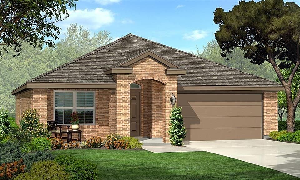 D.R. Horton's Biloxi Floorplan Elevation C. All photos shown here may not depict the specified home & features included are for illustration purposes only
