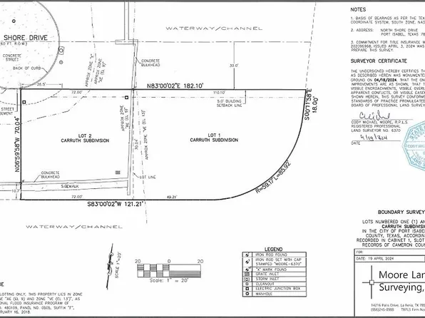 N Shore Dr, Port Isabel, TX 78578