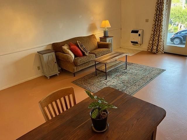 Living room looking out to the street