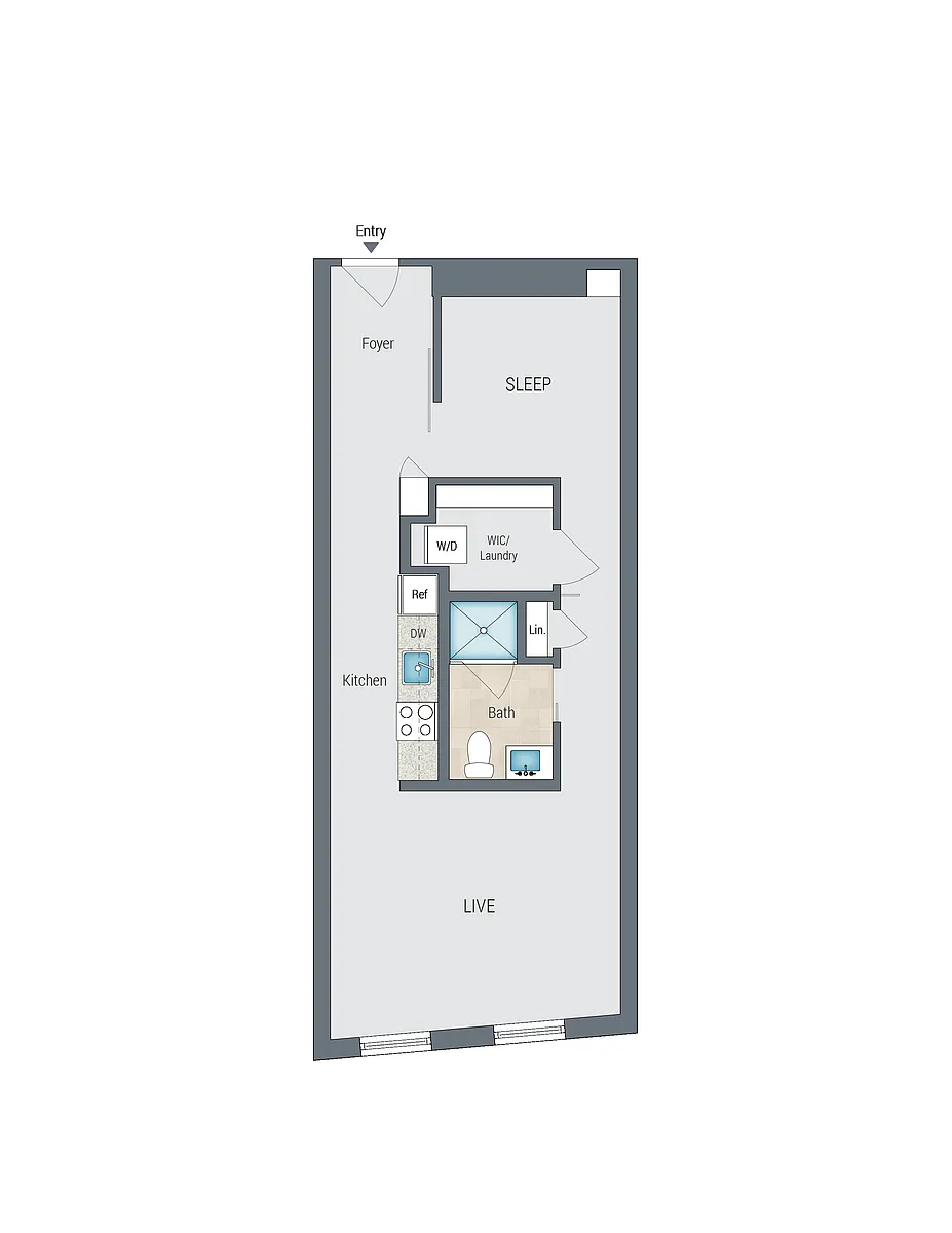 Floor plan A5A