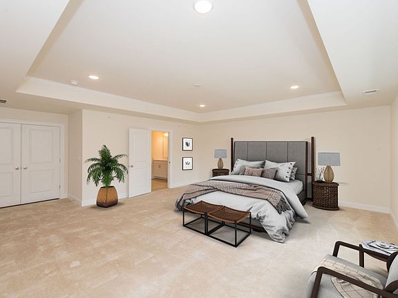 Spacious Owner s suite with private bath