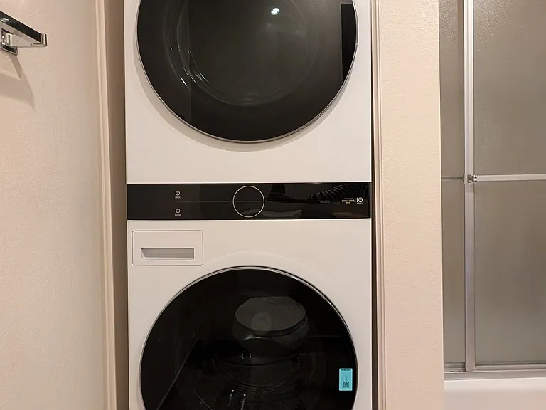 Washer and Dryer included